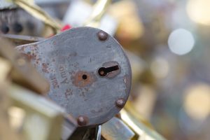 Love locks in Paris